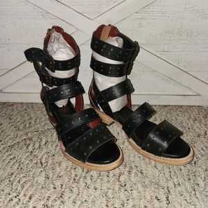 Freebird Gaby Black Size 7